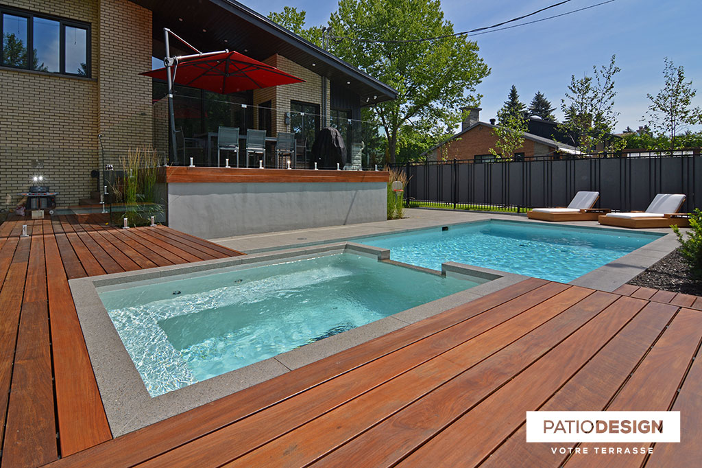Wood Patio by Patio Design inc.