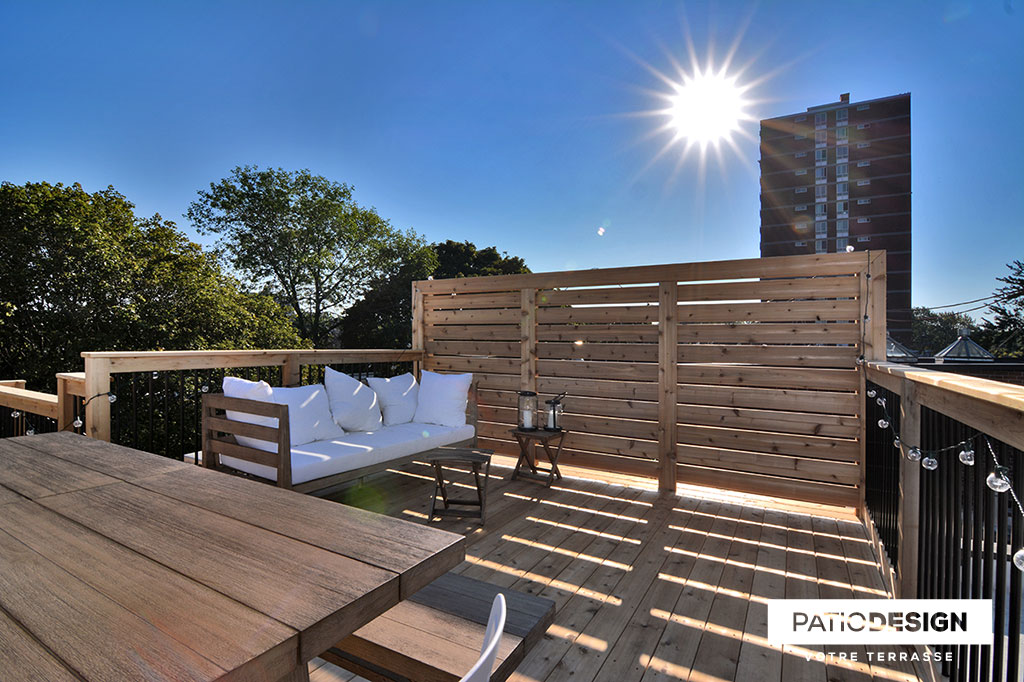 Wood Patio by Patio Design inc.