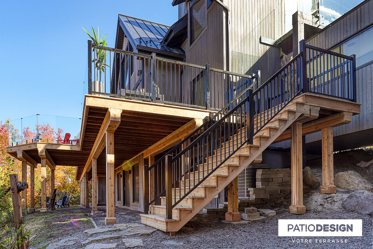 Wood Patio by Patio Design inc.