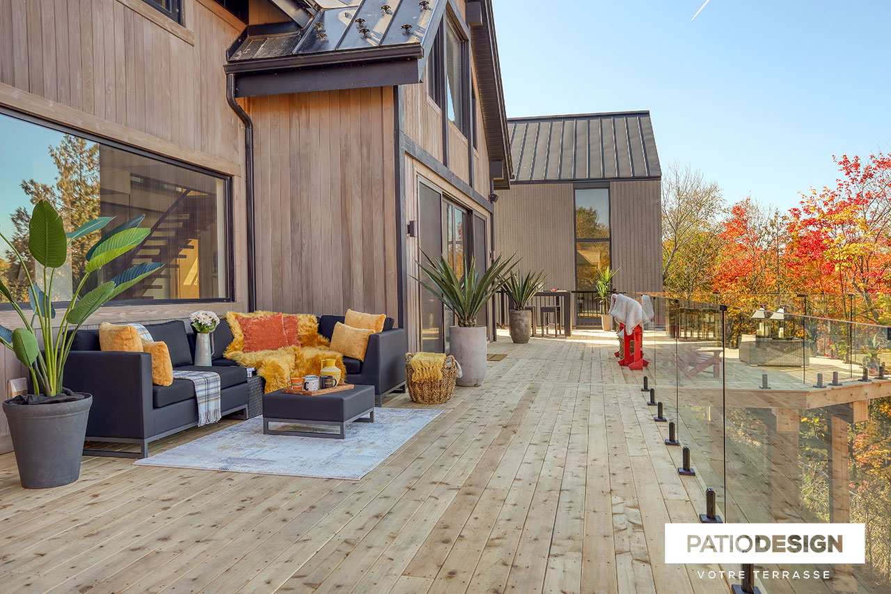Wood Patio by Patio Design inc.