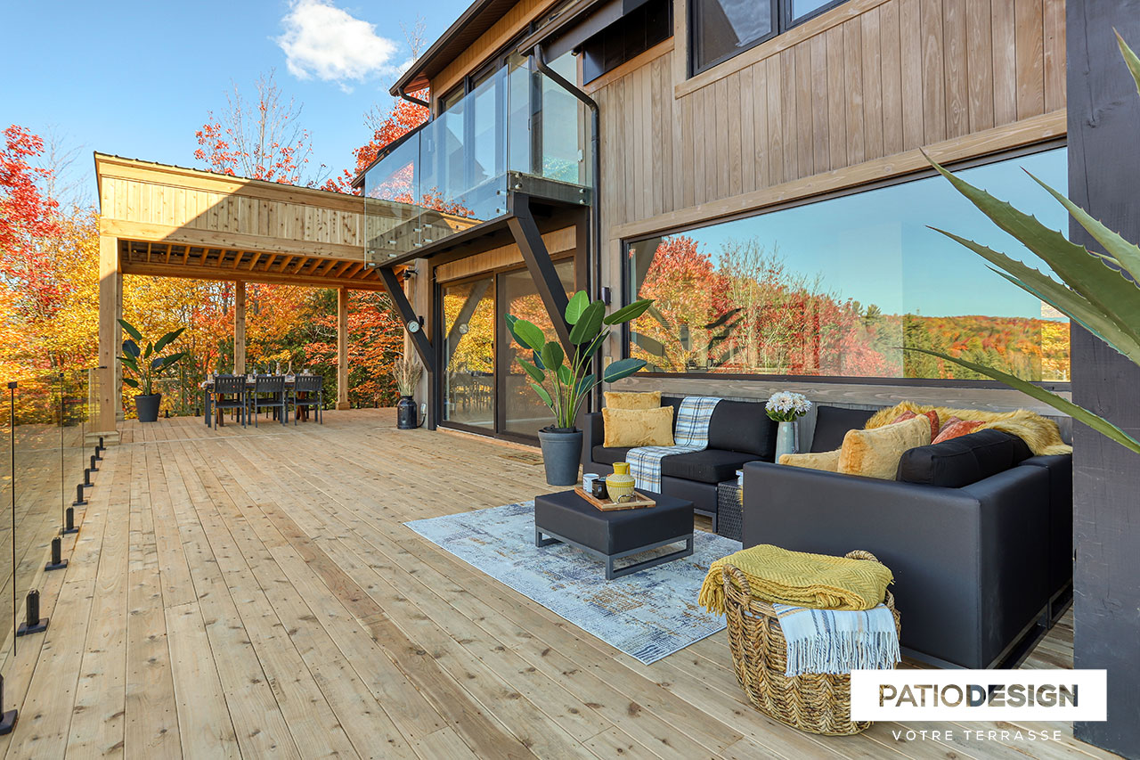 Wood Patio by Patio Design inc.