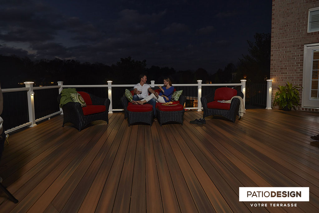 Fiberon Composite Terrace by Patio Design inc.