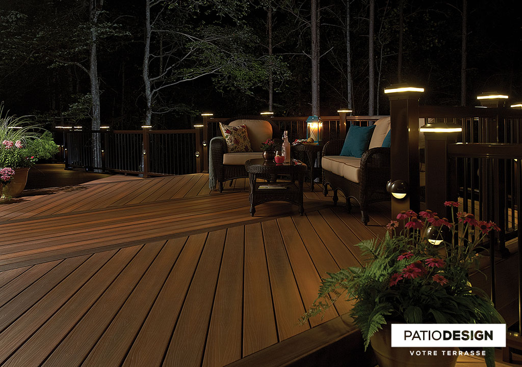 Fiberon Composite Terrace by Patio Design inc.