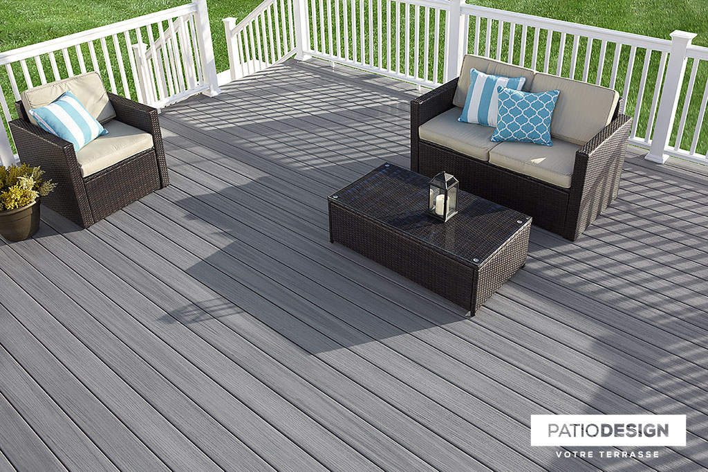 Fiberon Composite Terrace by Patio Design inc.
