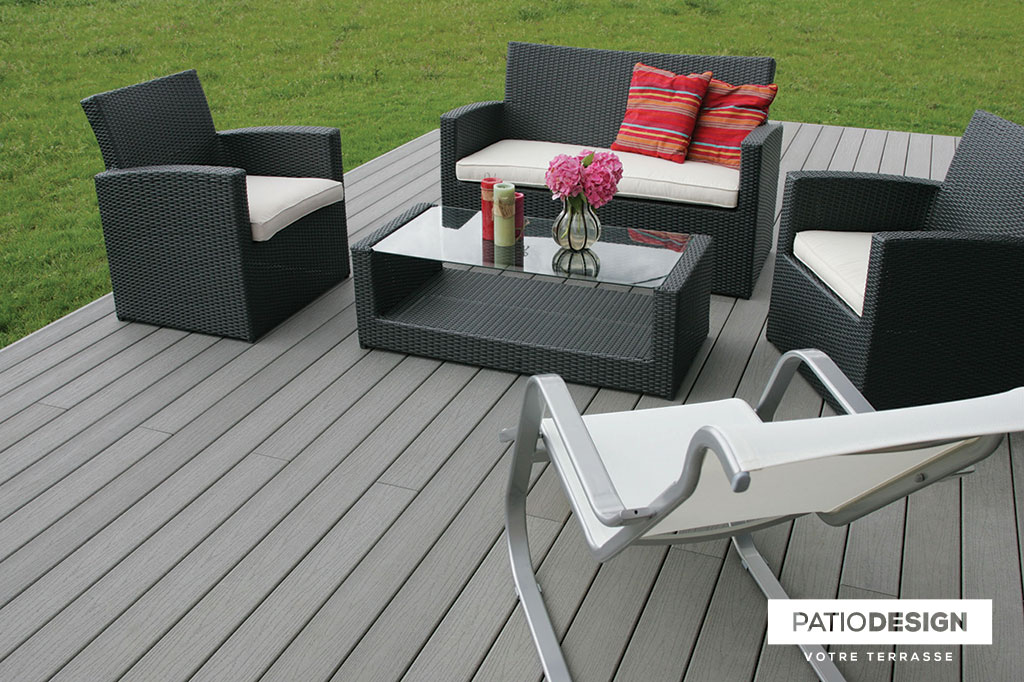 Fiberon Composite Terrace by Patio Design inc.