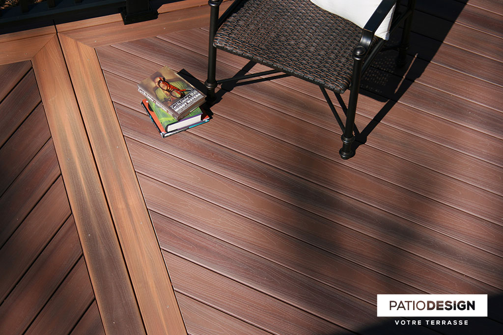 Fiberon Composite Terrace by Patio Design inc.