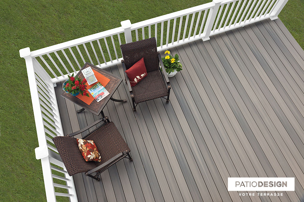 Fiberon Composite Terrace by Patio Design inc.