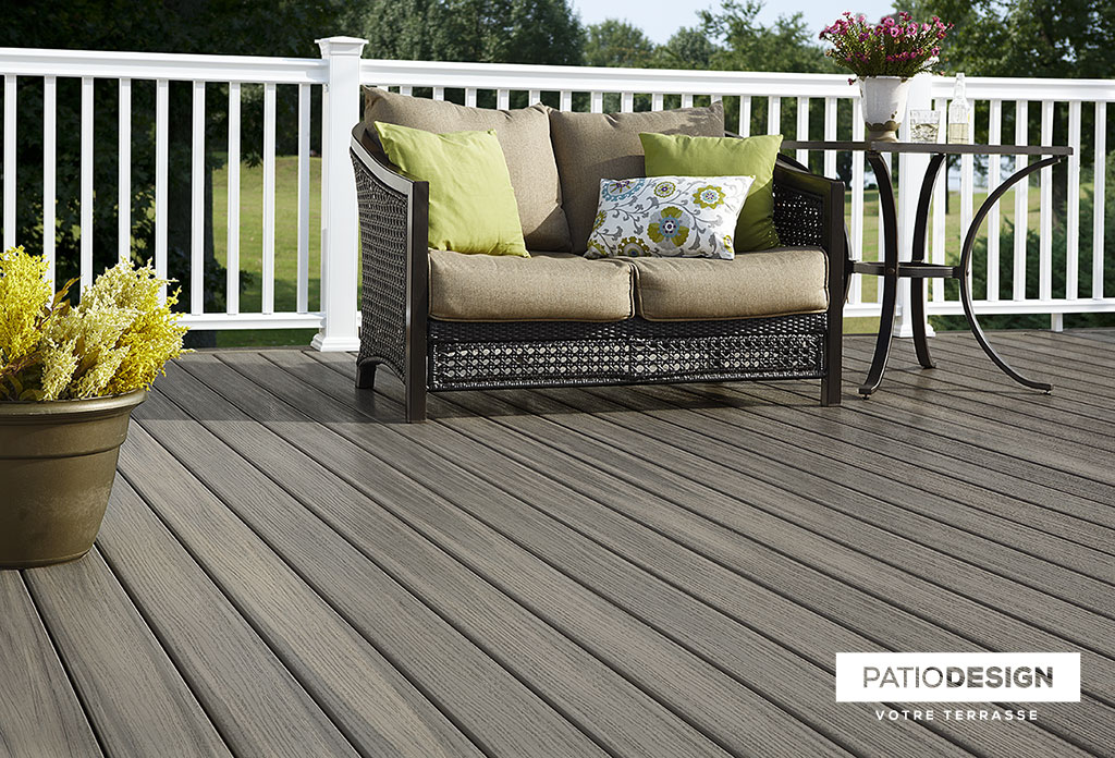 Fiberon Composite Terrace by Patio Design inc.