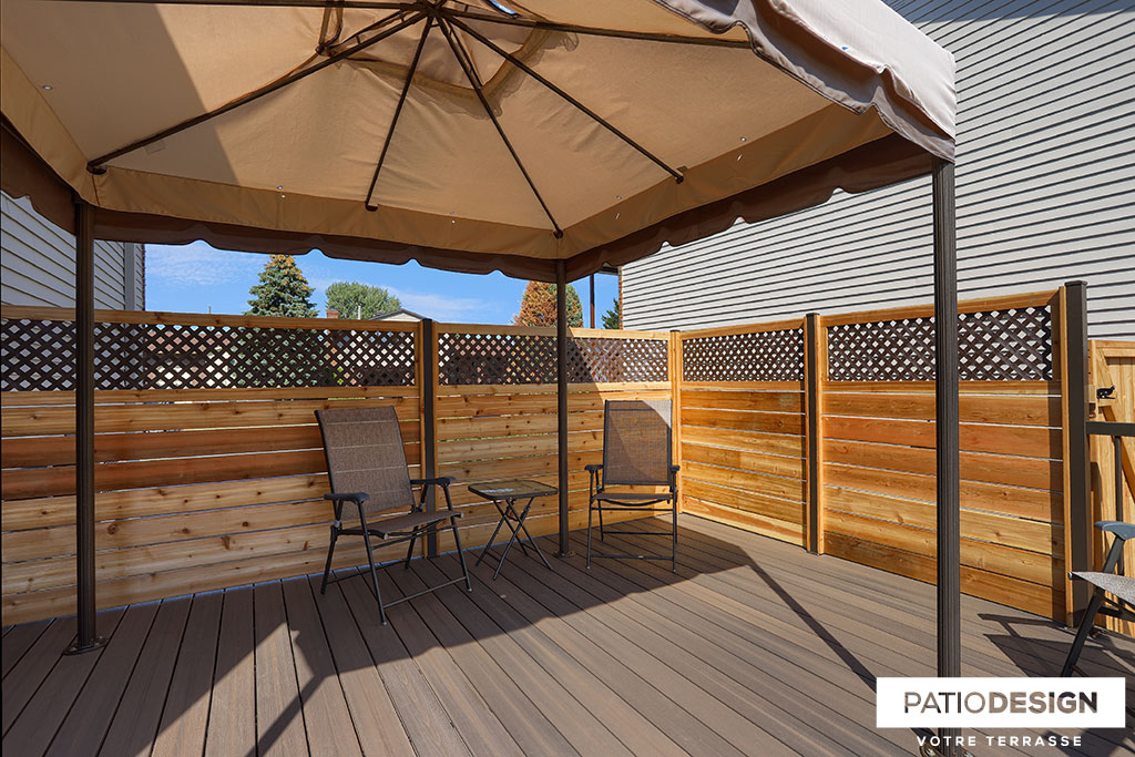 Fiberon Composite Terrace by Patio Design inc.