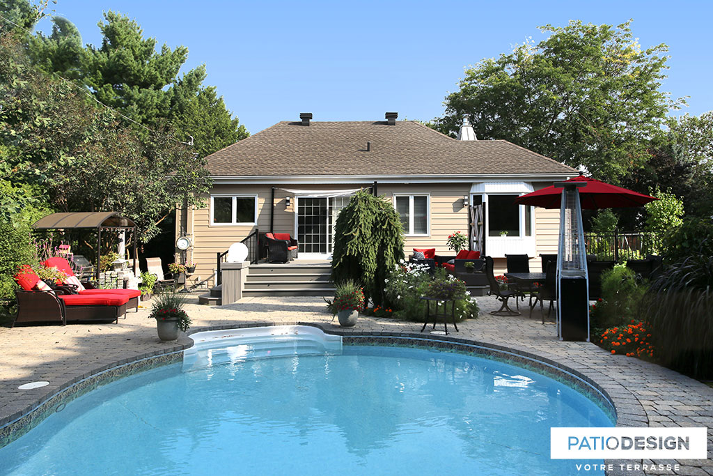 Fiberon Composite Terrace by Patio Design inc.