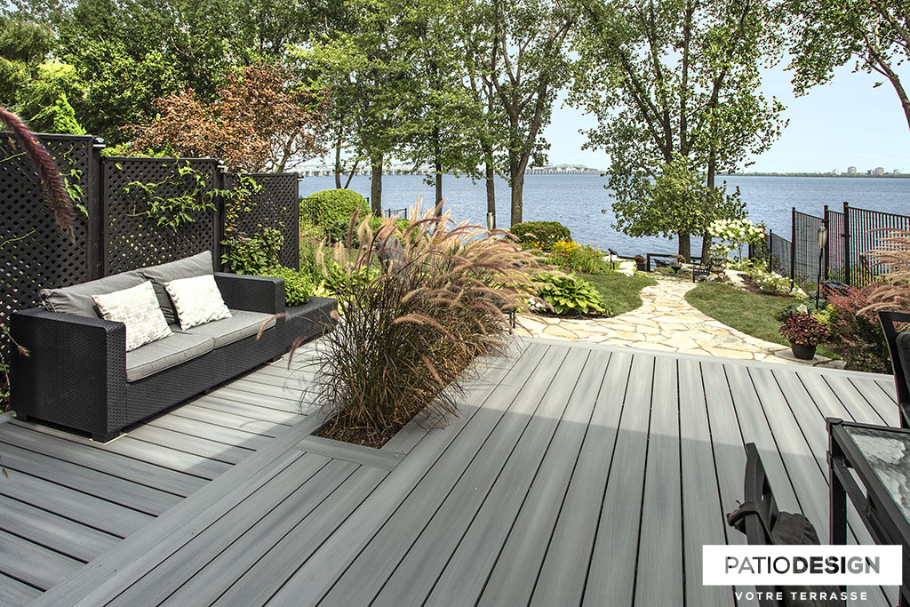 Fiberon Composite Terrace by Patio Design inc.