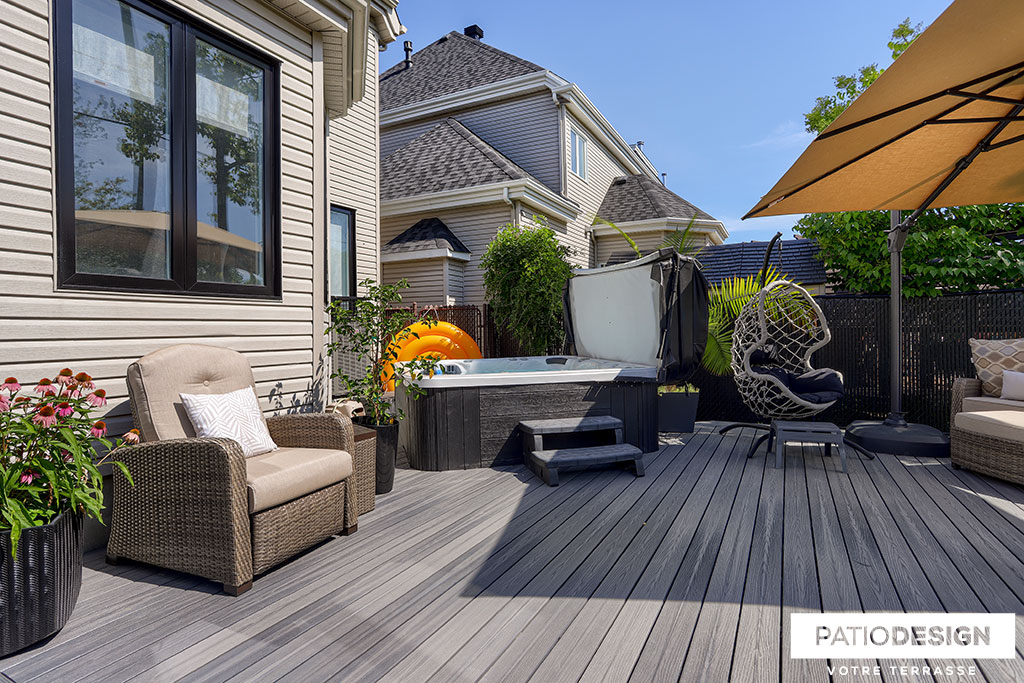 Fiberon Composite Terrace by Patio Design inc.