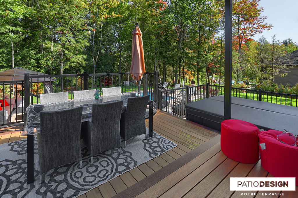 Fiberon Composite Terrace by Patio Design inc.