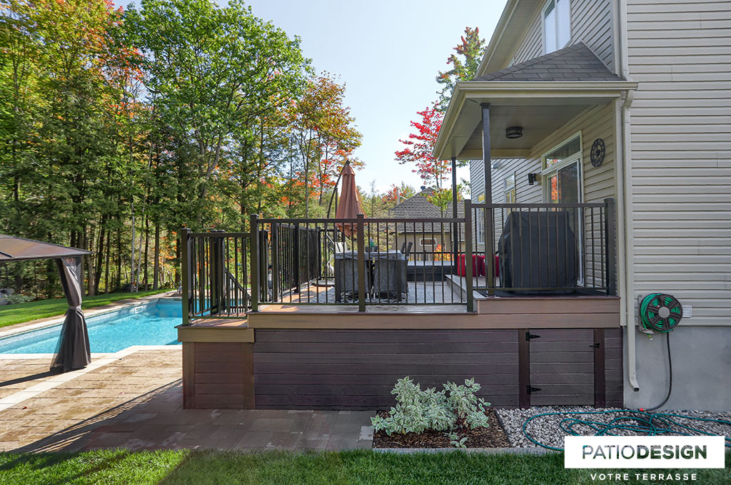 Fiberon Composite Terrace by Patio Design inc.