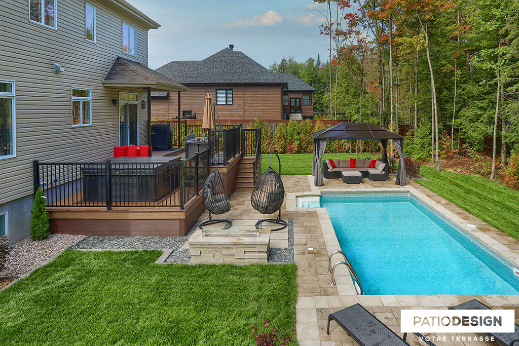 Fiberon Composite Terrace by Patio Design inc.