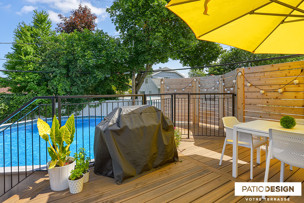 Fiberon Composite Terrace by Patio Design inc.