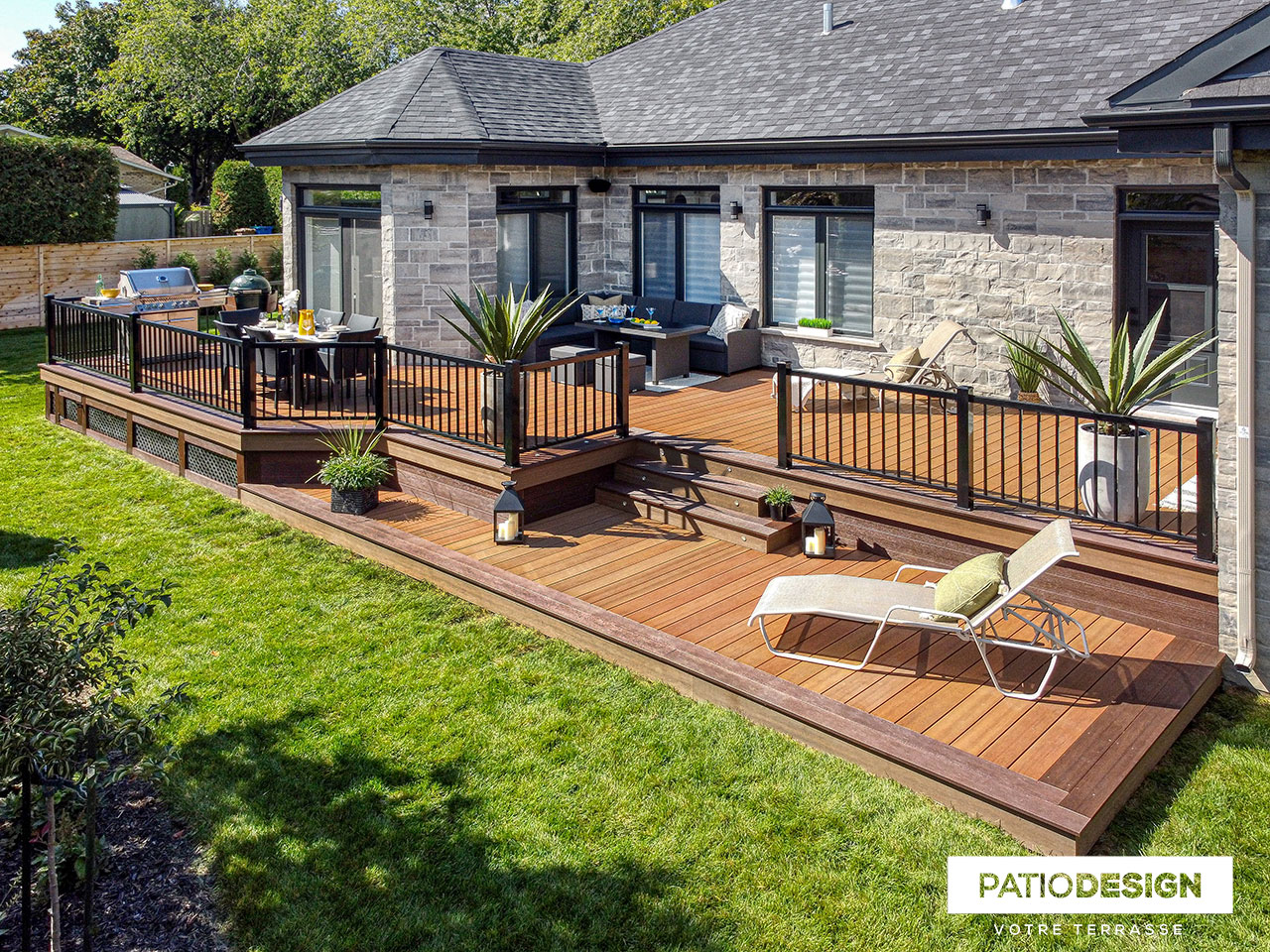 Fiberon Composite Patio by Patio Design inc.