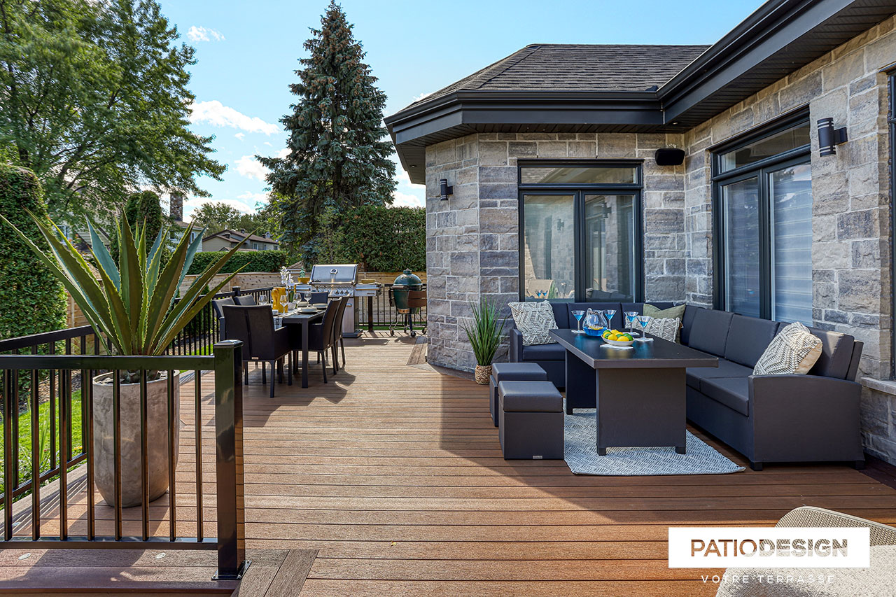 Fiberon Composite Patio by Patio Design inc.
