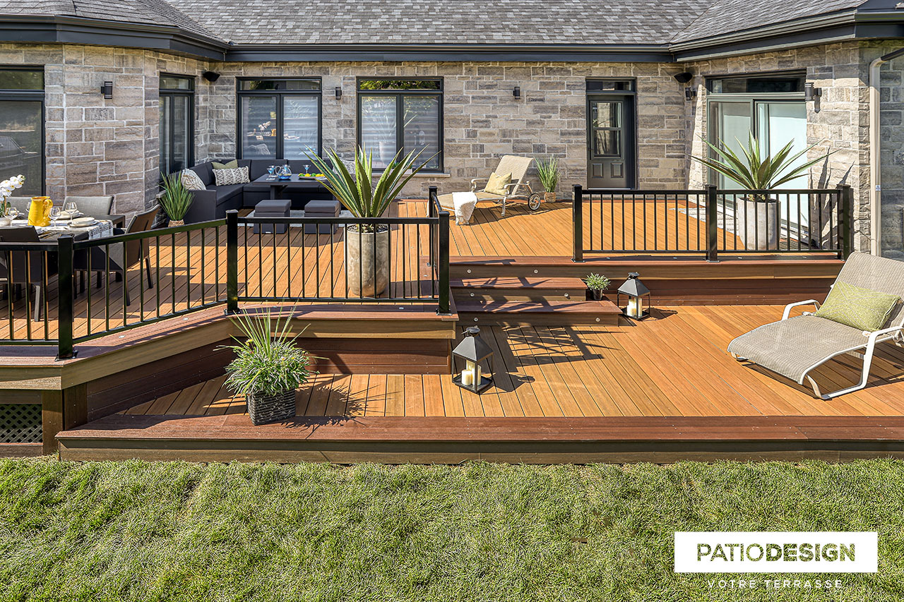 Fiberon Composite Patio by Patio Design inc.