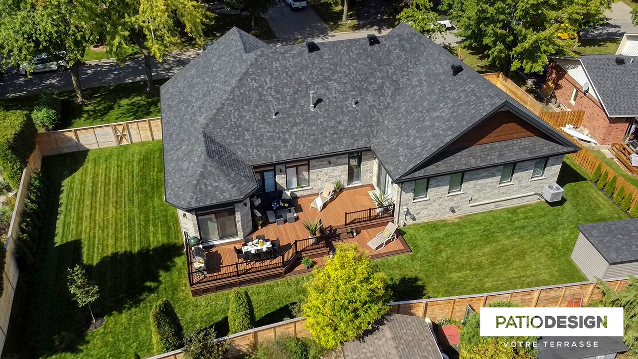 Fiberon Composite Patio by Patio Design inc.