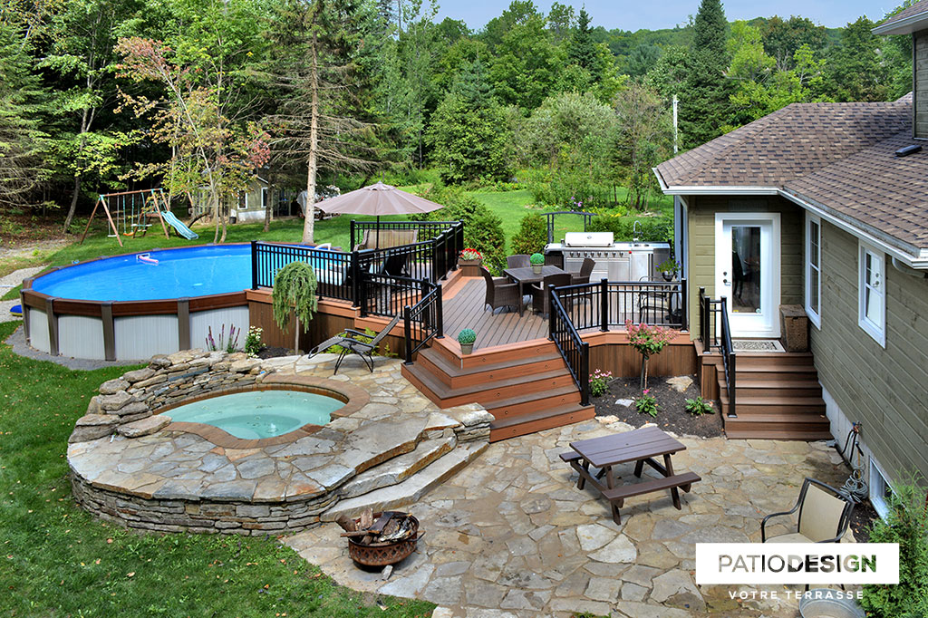 Trex Terrace by Patio Design inc.