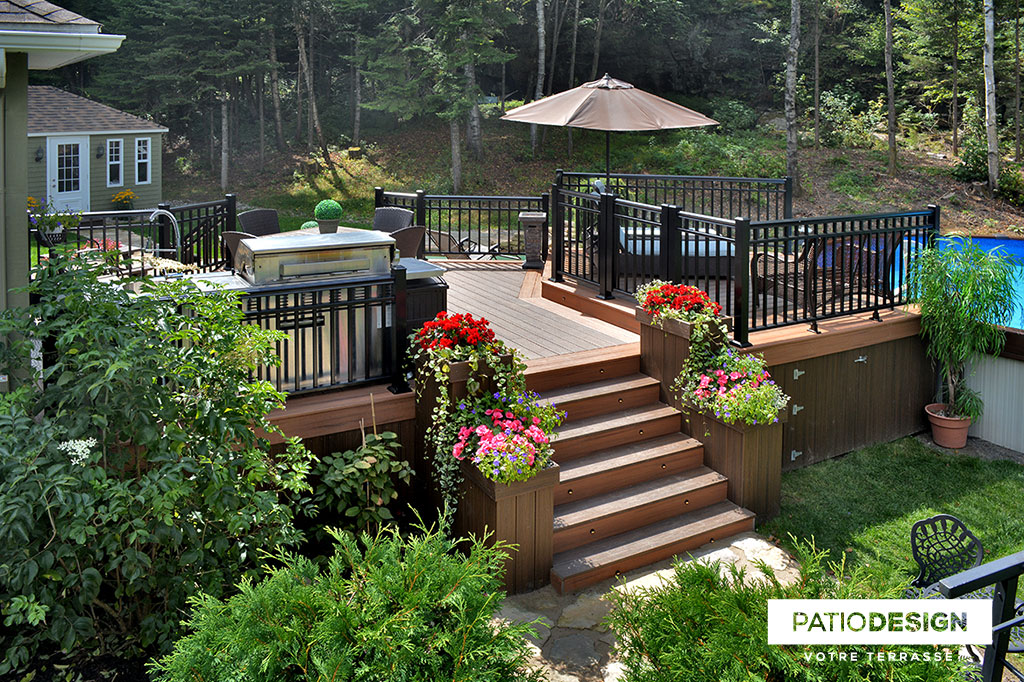 Trex Terrace by Patio Design inc.