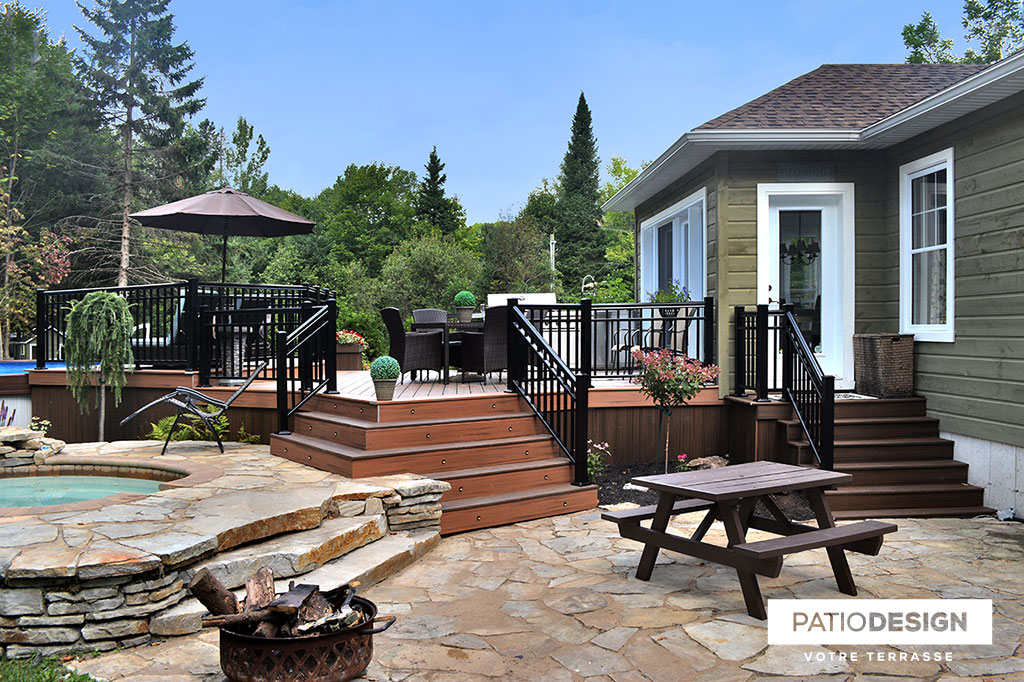 Trex Terrace by Patio Design inc.