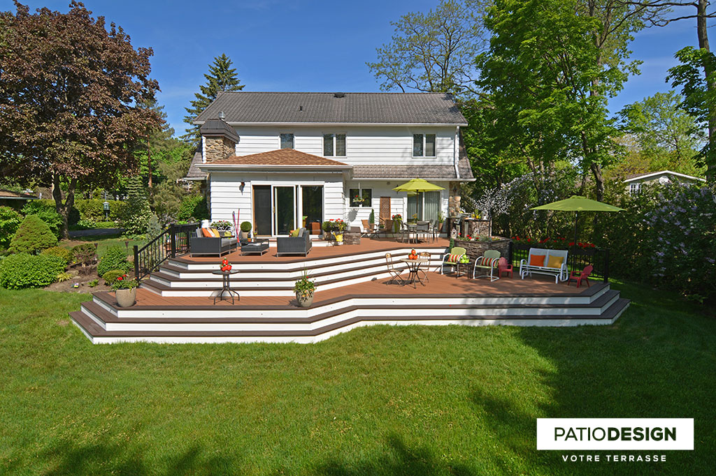 Trex Terrace by Patio Design inc.