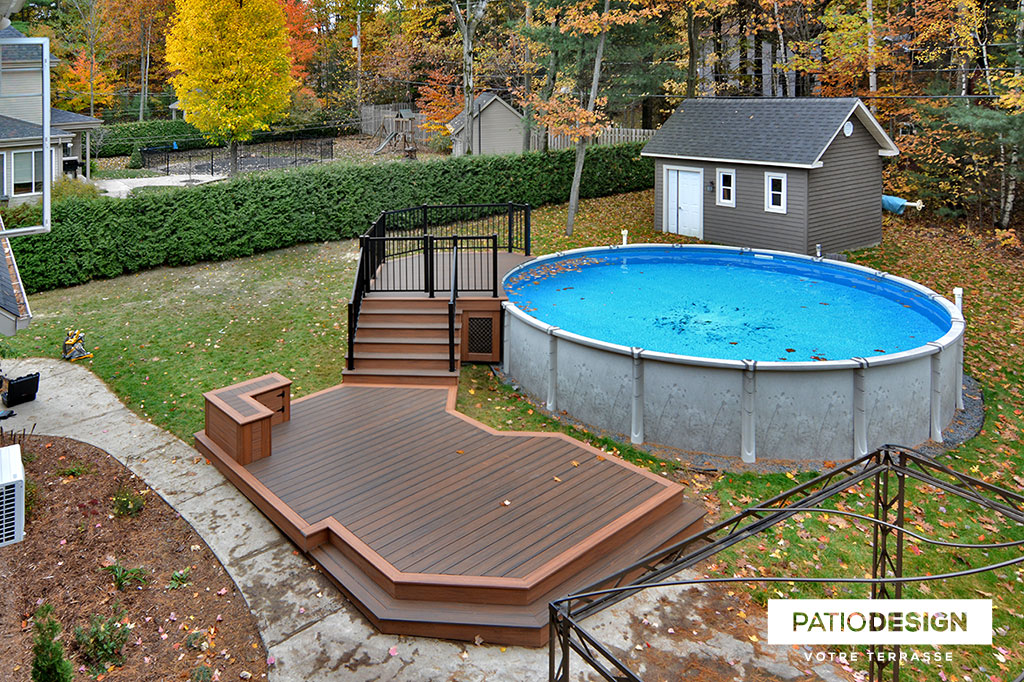 Trex Terrace by Patio Design inc.