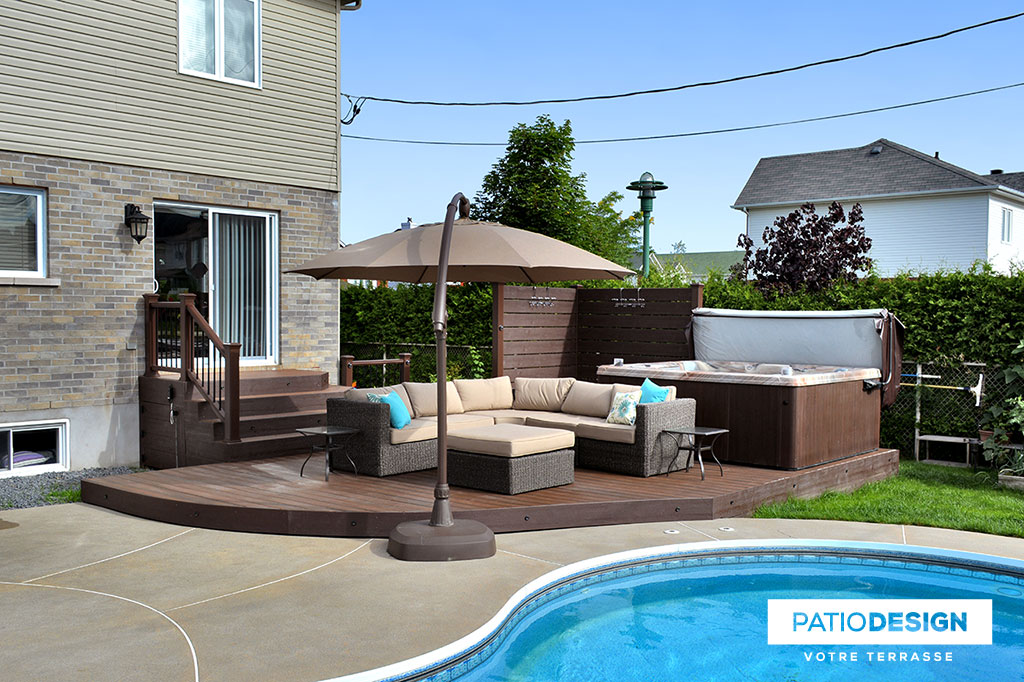 Trex Terrace by Patio Design inc.