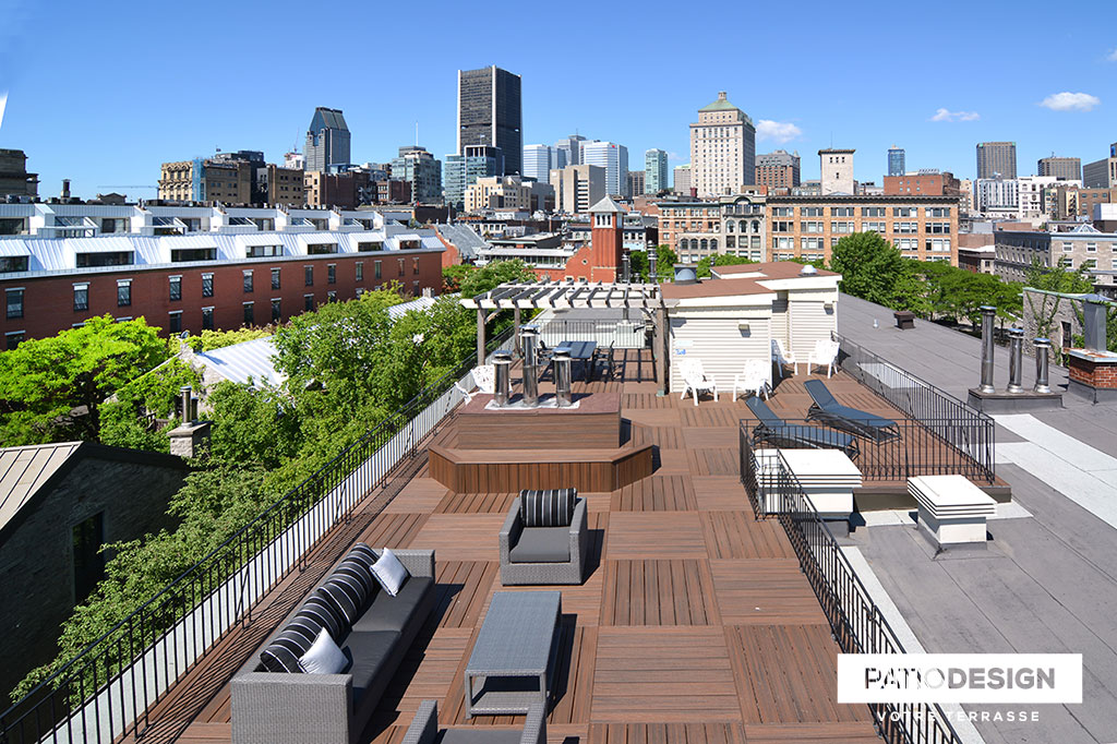 Trex Terrace by Patio Design inc.