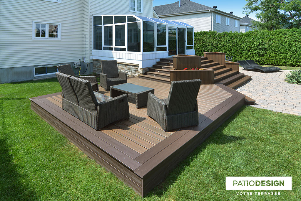 Trex Terrace by Patio Design inc.