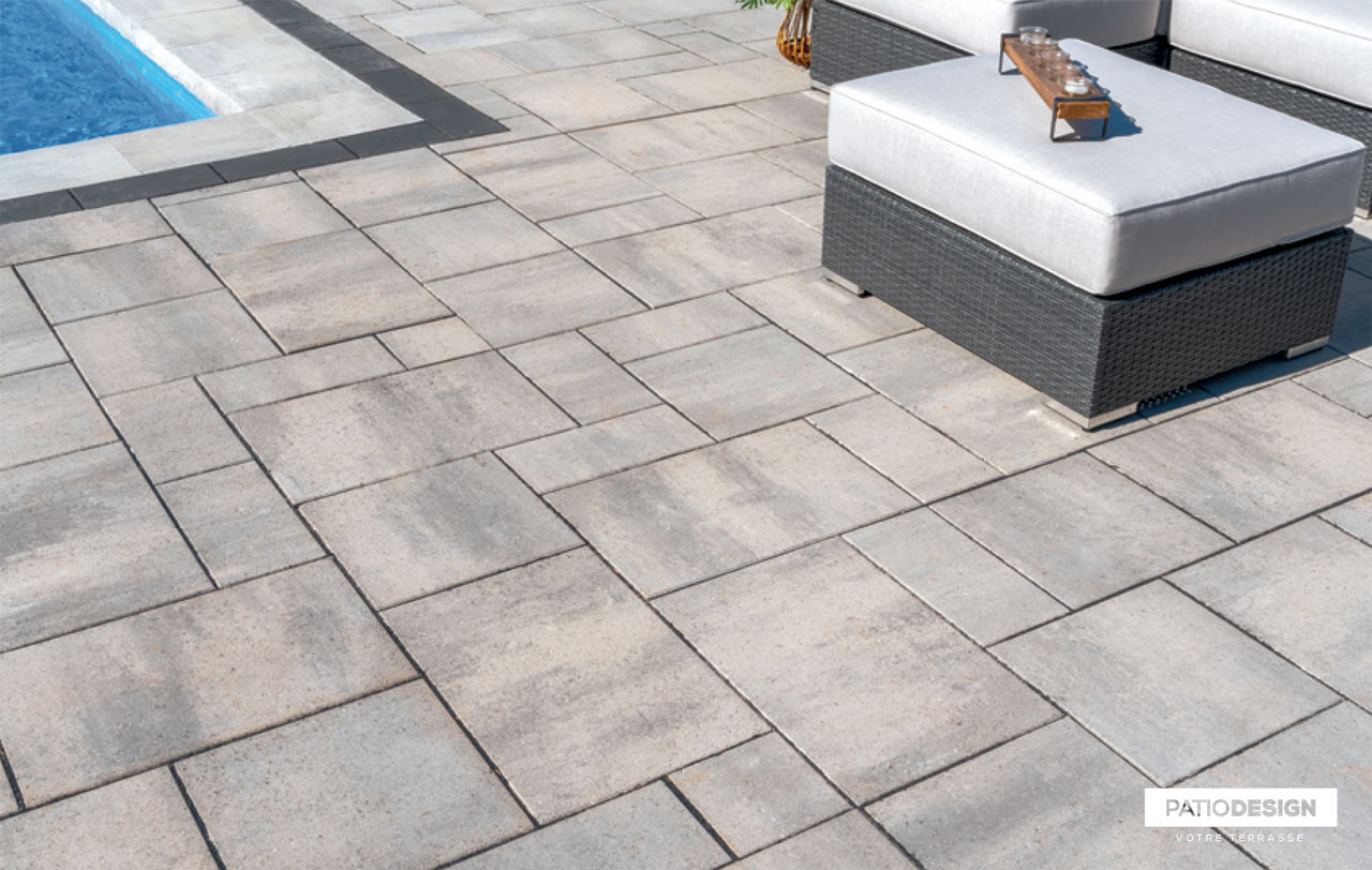 Pavé Permacon Dalles Melville 60