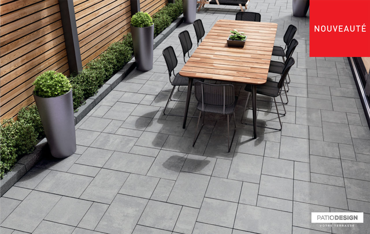 Pavé Permacon Dalles Melville 60 TextureGuard par Patio Design inc.