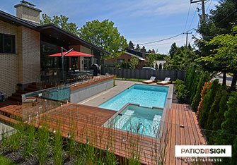 Shotcrete Inground Pool par Patio Design inc.