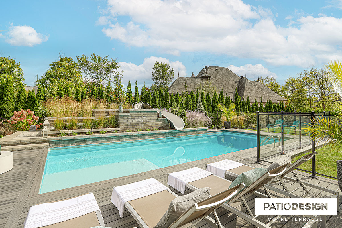 Inground Pool with insulated formwork par Patio Design inc.