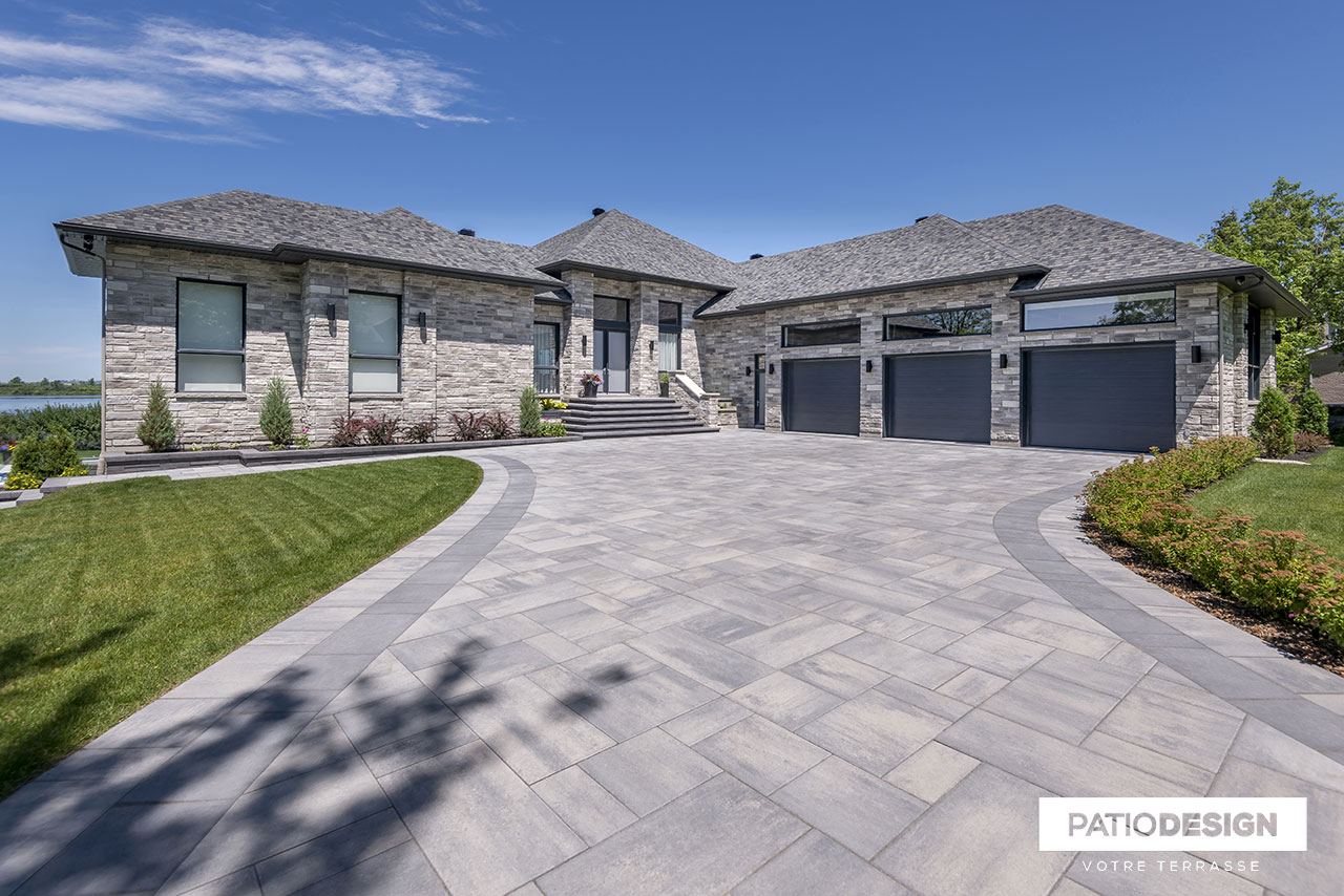 Rinox Pavers Proma XL, Charcoal by Patio Design inc.