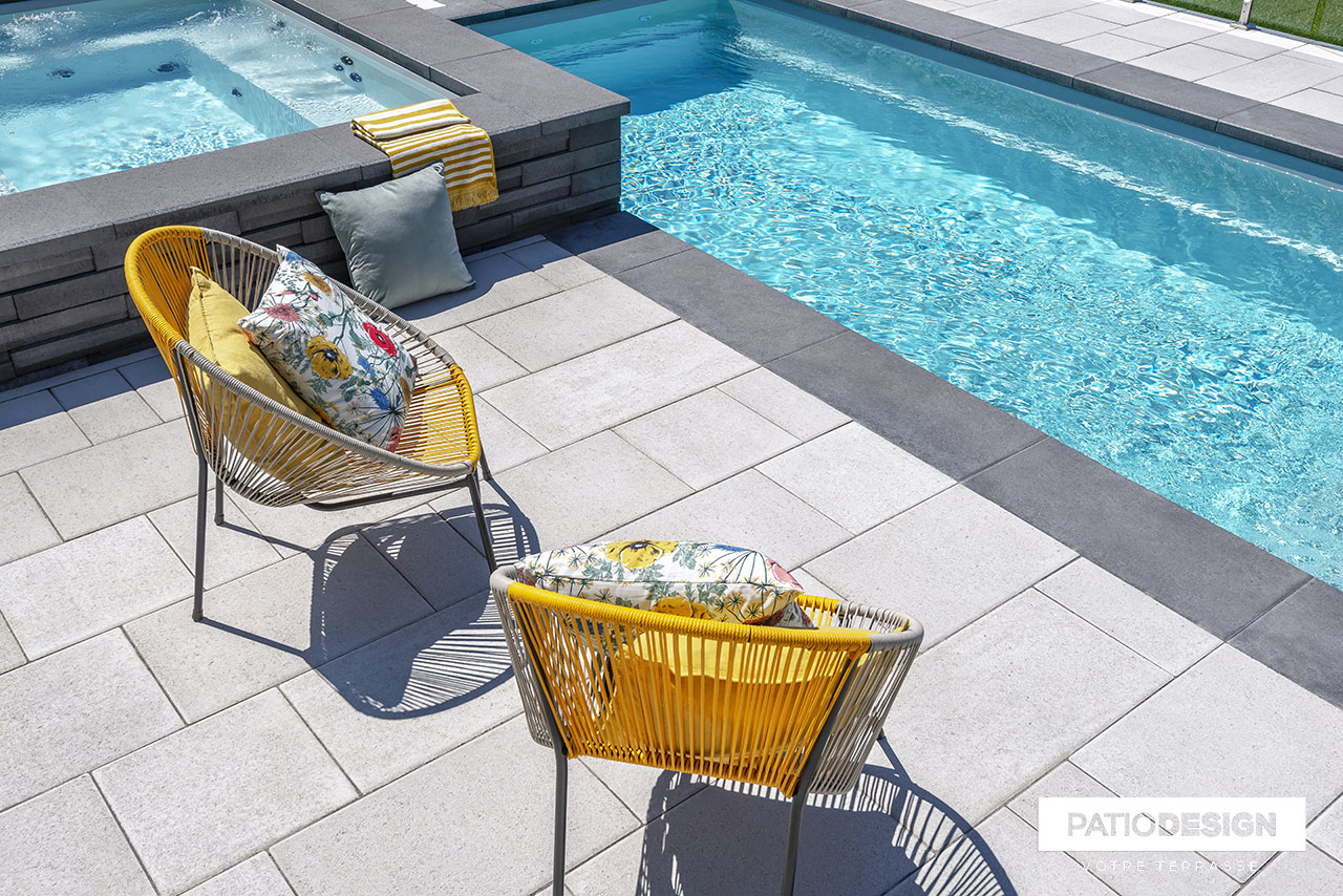 Rinox Pavers Aquarino, Artic Grey by Patio Design inc.