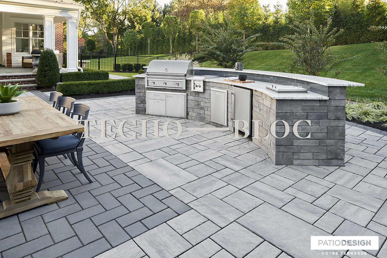 Techo-Bloc Pavers by Patio Design inc.