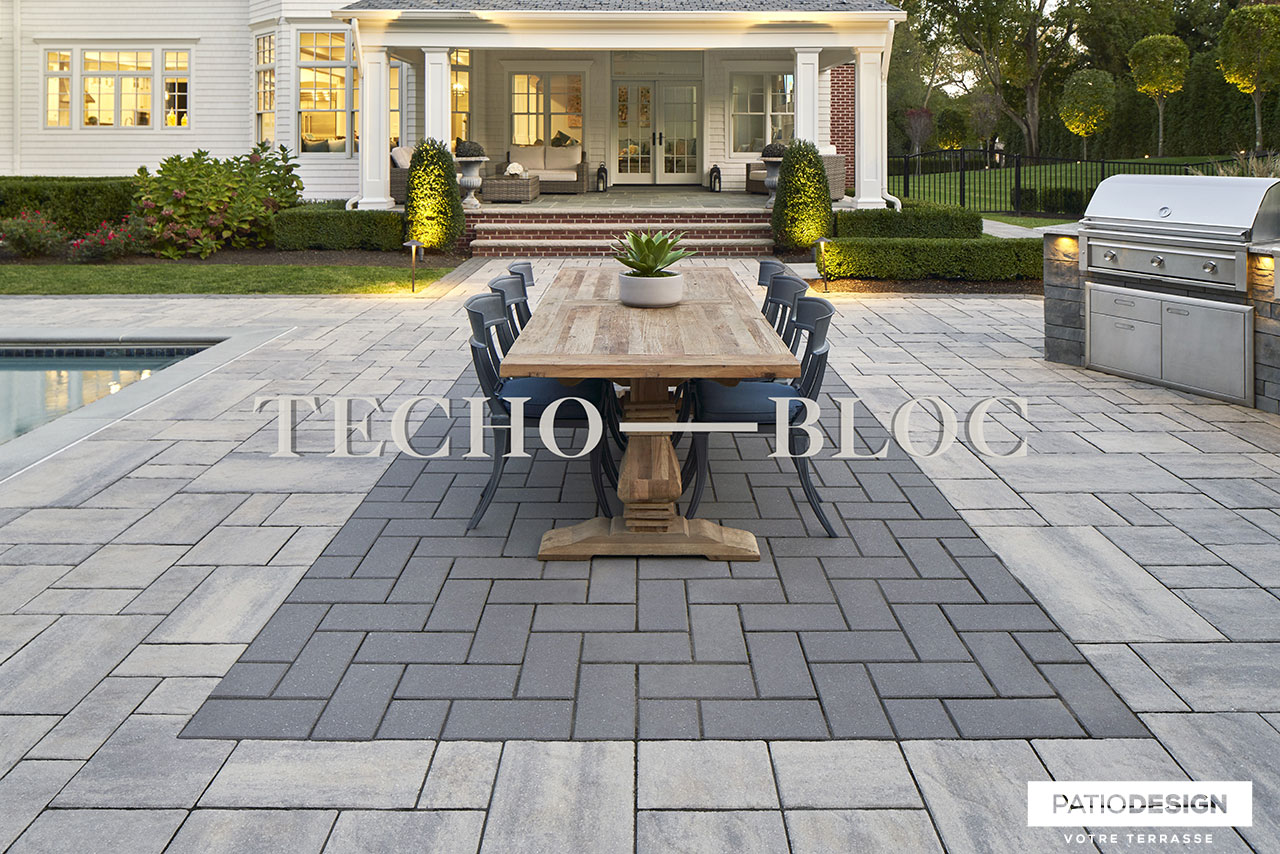 Pavé Techo-Bloc par Patio Design inc.