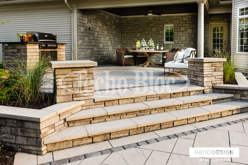 Pavé Techo-Bloc par Patio Design inc.