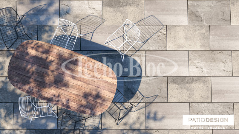 Pavé Techo-Bloc par Patio Design inc.