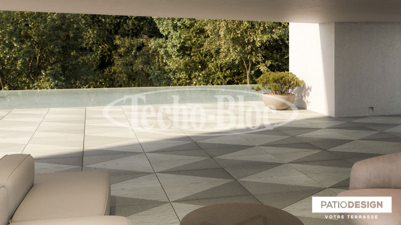 Pavé Techo-Bloc par Patio Design inc.