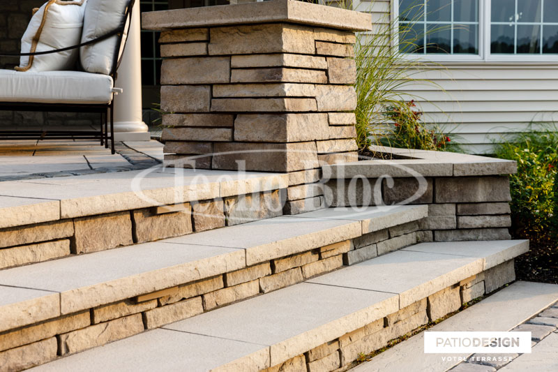 Techo-Bloc Pavers by Patio Design inc.