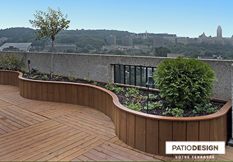 Toit-terrasse par Patio Design inc.