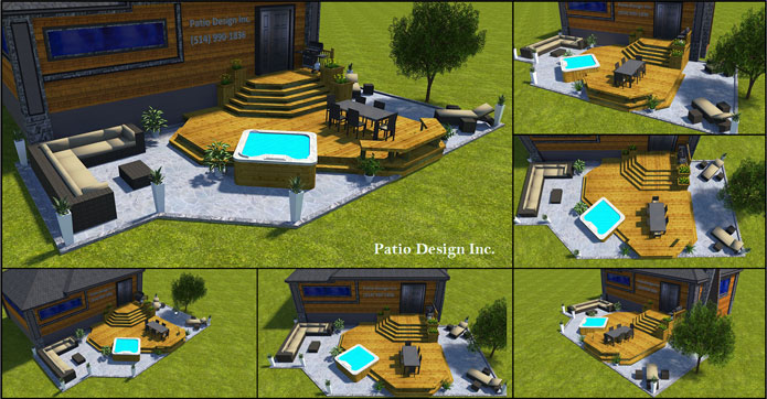 Patio Design 3d Plans